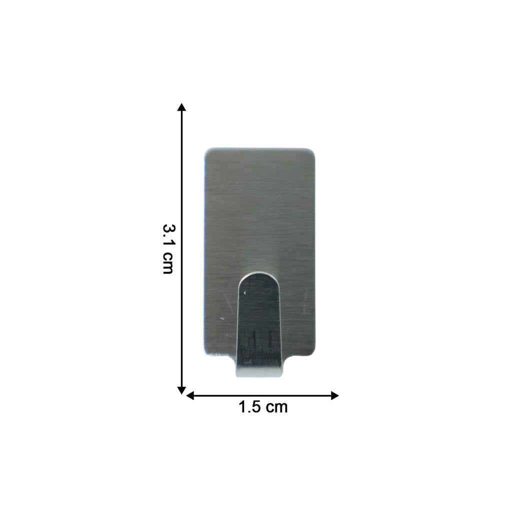 Self Adhesive Wall Hooks Set (Pack Of 6)