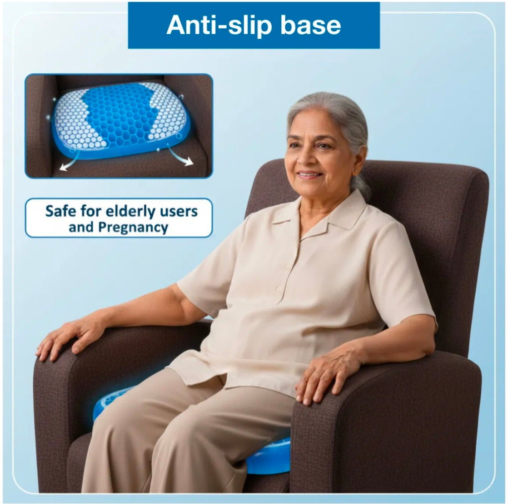 219 Cushion Seat Flex Pillow Gel Orthopedic Seat Cushion Pad (Egg Sitter)