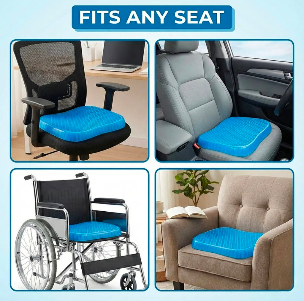219 Cushion Seat Flex Pillow Gel Orthopedic Seat Cushion Pad (Egg Sitter)