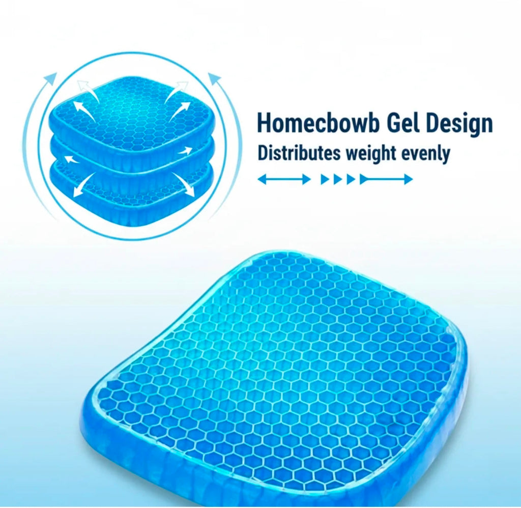 219 Cushion Seat Flex Pillow Gel Orthopedic Seat Cushion Pad (Egg Sitter)