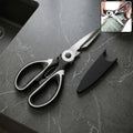 3 In 1 Multi-function Scissor Multipurpose Kitchen Scissors Steel Blades (1 Pc)
