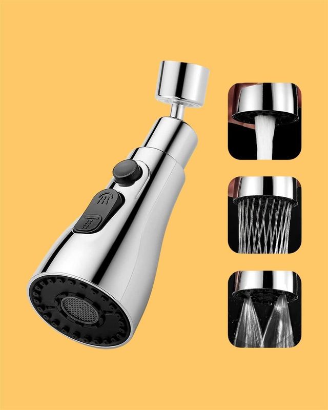 "360° Rotatable Kitchen Sink Faucet Extension