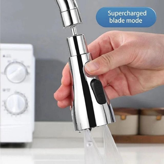 "360° Rotatable Kitchen Sink Faucet Extension